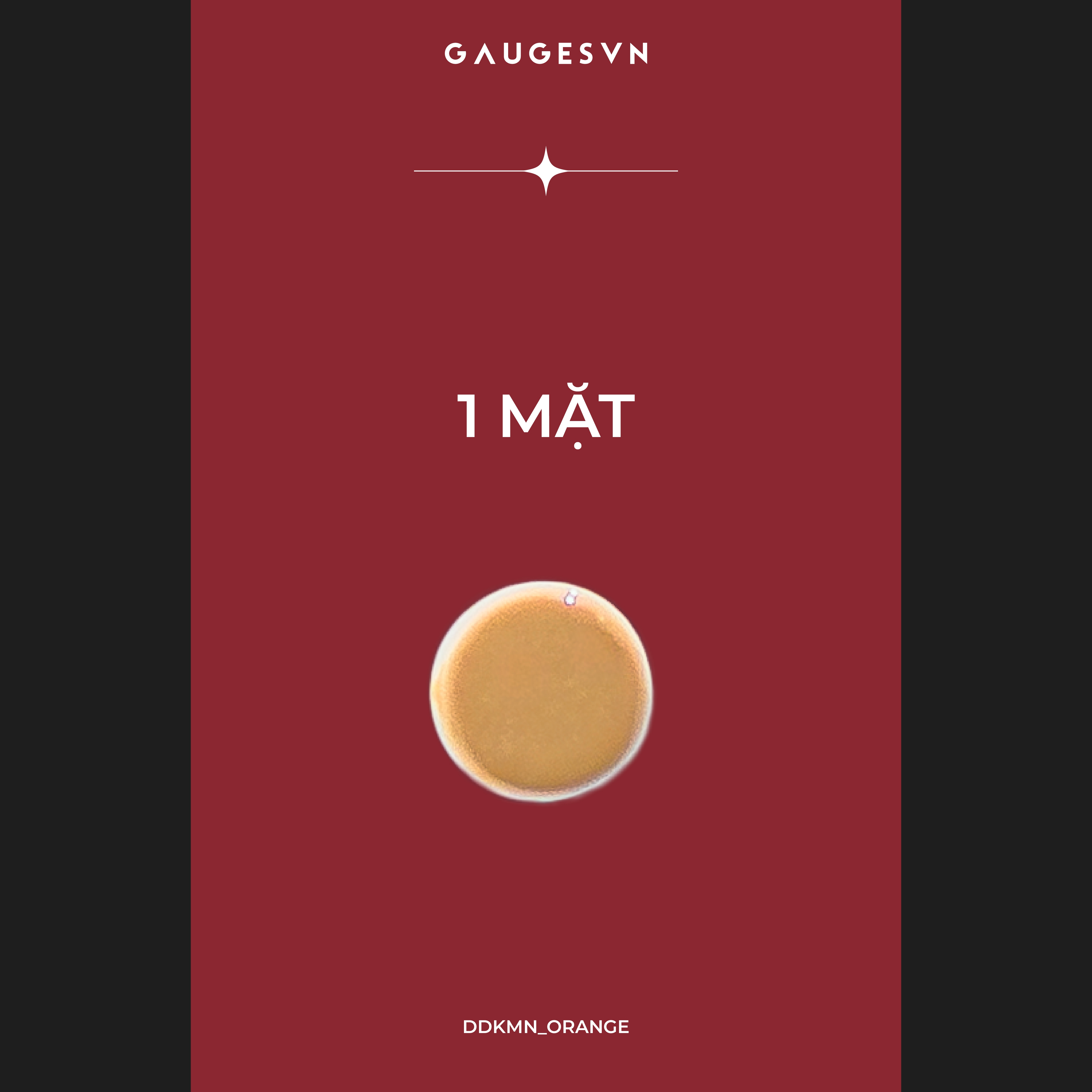 Khuyên TITANIUM mặt kem nền dùng giấu lỗ xỏ