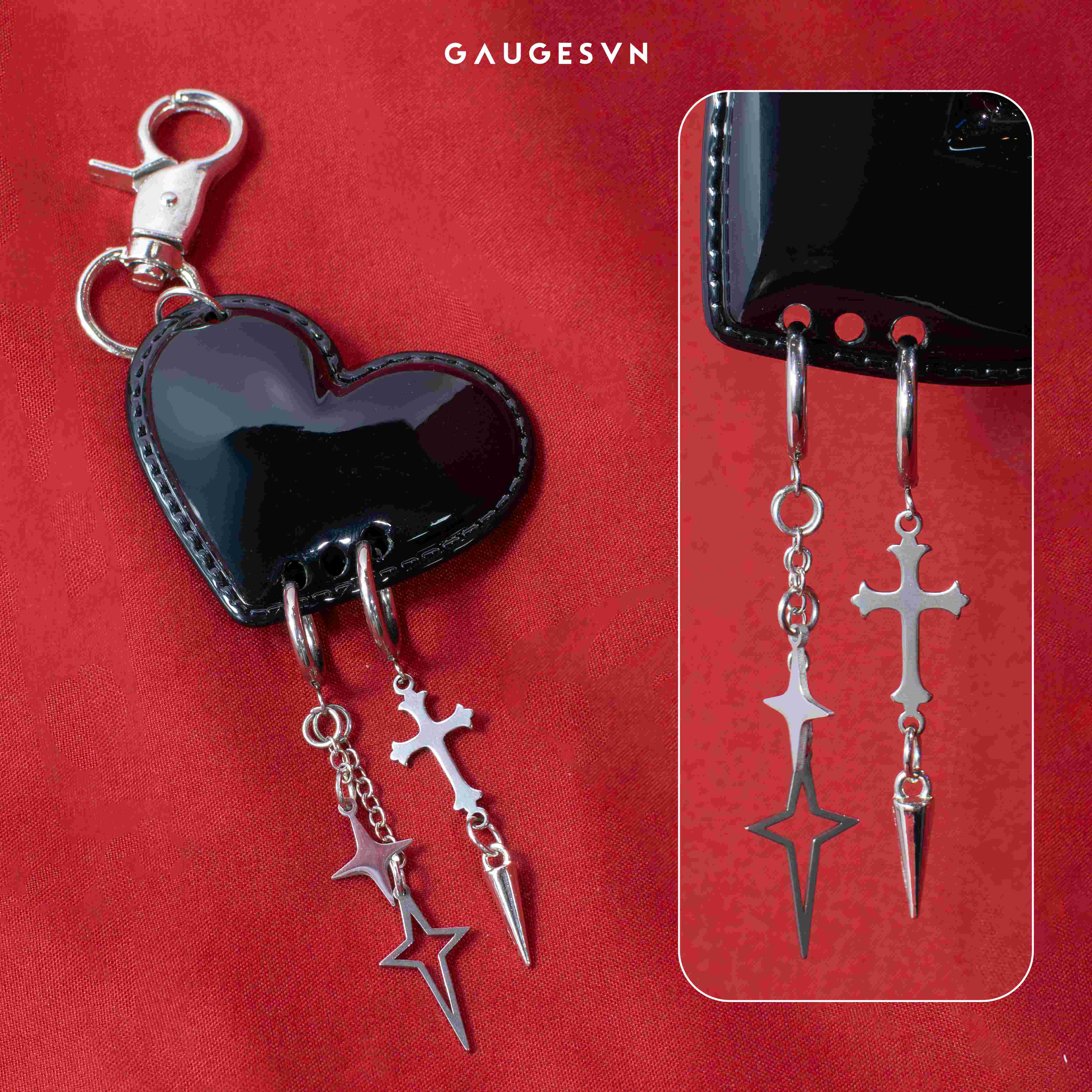 Khuyên tai vòng Heavy Attitude Collection