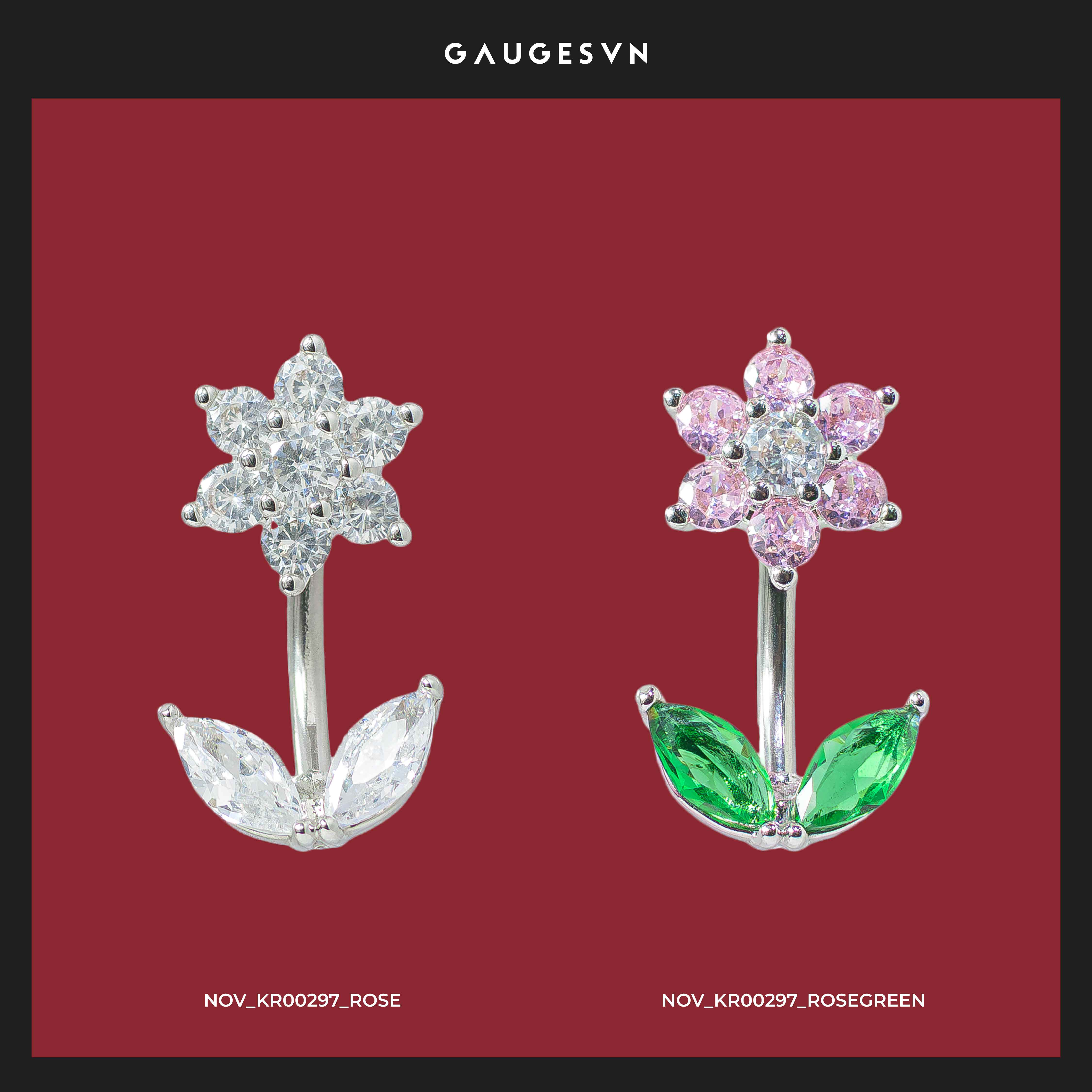 Khuyên rốn Sparkling Bloom